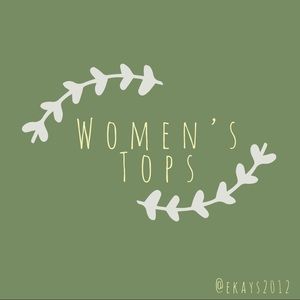 SHOP WOMENS TOPS-OPEN TO ALL OFFERS